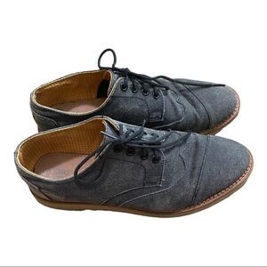 TOMS | Mens TOMS Brogue Lace-Up Ash Aviator Twill | 9.5